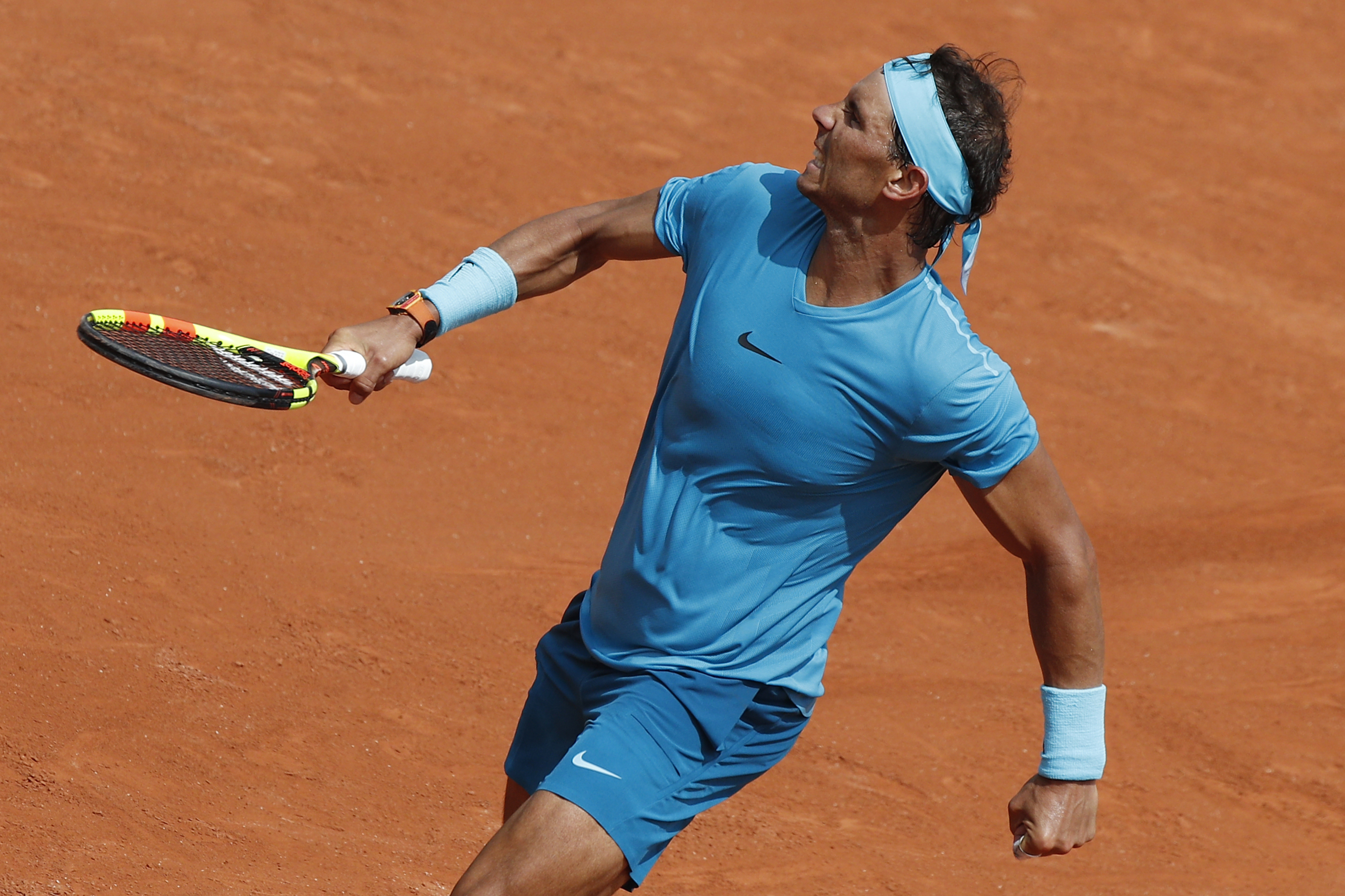 欧洲网球队力克德国网球队，纳达尔惊艳世界